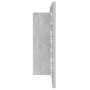 Armario espejo baño luz LED acrílico gris hormigón 100x12x45 cm de , Tocadores de baño - Ref: Foro24-804984, Precio: 65,82 €,...