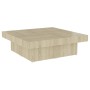 Oak Sonoma plywood coffee table 90x90x28 cm by , Coffee table - Ref: Foro24-806915, Price: 88,80 €, Discount: %