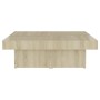 Oak Sonoma plywood coffee table 90x90x28 cm by , Coffee table - Ref: Foro24-806915, Price: 88,80 €, Discount: %