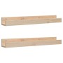Wandregale 2 Stück Massivholz Kiefer 80x12x9 cm von , Regale und Regale - Ref: Foro24-823589, Preis: 27,90 €, Rabatt: %