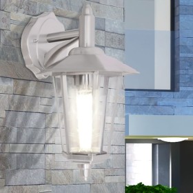 Wandleuchte mit abwärts gerichtetem Licht für den Außenbereich aus Edelstahl von , Außenbeleuchtung - Ref: Foro24-42222, Prei...