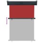 Red balcony side awning 125x250 cm by , Umbrellas - Ref: Foro24-48421, Price: 49,97 €, Discount: %