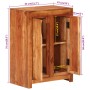 Aparador de madera maciza de acacia 55x35x75 cm de , Aparadores - Ref: Foro24-355014, Precio: 202,46 €, Descuento: %