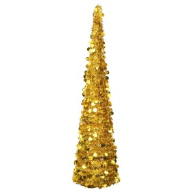 Artificial golden PET pop-up Christmas tree 180 cm by , Christmas trees - Ref: Foro24-320984, Price: 44,82 €, Discount: %