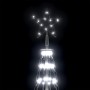 Kegelförmiger Weihnachtsbaum mit 752 kaltweißen LEDs, 160x500 cm. von , Weihnachtsbäume - Ref: Foro24-328723, Preis: 162,32 €...