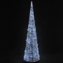 Decorative pyramid acrylic cone with cold white LED lights 90 cm by , Christmas lights - Ref: Foro24-329802, Price: 60,66 €, ...
