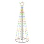 Cone-shaped Christmas tree with 108 multicolored LEDs, 70x180 cm. by , Christmas trees - Ref: Foro24-343489, Price: 41,89 €, ...
