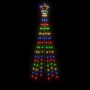 Cone-shaped Christmas tree with 108 multicolored LEDs, 70x180 cm. by , Christmas trees - Ref: Foro24-343489, Price: 41,89 €, ...