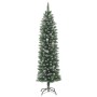 Narrow artificial Christmas tree with PVC stand 120 cm by , Christmas trees - Ref: Foro24-345164, Price: 40,99 €, Discount: %