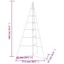 Weihnachtsbaum zur Dekoration, schwarz, 140 cm. von , Weihnachtsbäume - Ref: Foro24-359601, Preis: 47,84 €, Rabatt: %