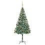 Christmas tree with lights, ornaments, and pine cones 180 cm by , Christmas trees - Ref: Foro24-3077528, Price: 81,38 €, Disc...