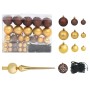 Christmas tree with lights, ornaments, and pine cones 180 cm by , Christmas trees - Ref: Foro24-3077528, Price: 81,38 €, Disc...