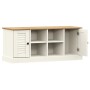 Schuhbank VIGO aus massiver Kiefer in Weiß 106x35x45 cm von , Bänke für Hallen und Lager - Ref: Foro24-353179, Preis: 168,15 ...