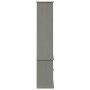 VIGO solid pine wood bookcase in gray, 85x35x170 cm by , Bookcases and shelves - Ref: Foro24-353198, Price: 233,74 €, Discoun...