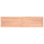 Estante pared madera roble tratada marrón claro 160x40x(2-4) cm de , Estantes y estanterías - Ref: Foro24-363710, Precio: 64,...