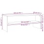 Fernsehmöbel aus braunem Eichenfurnierholz 100x40x40 cm. von , TV-Möbel - Ref: Foro24-815233, Preis: 54,99 €, Rabatt: %