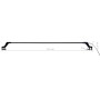 LED light for aquarium with blue and white clamps 115-130 cm by , Aquarium lighting - Ref: Foro24-50956, Price: 54,32 €, Disc...