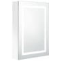 Badezimmerschrank mit hellem weißen LED-Spiegel 50x13x70 cm. von vidaXL, Badezimmerwaschtische - Ref: Foro24-326494, Preis: 1...