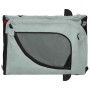 Fahrradanhänger für Haustiere aus Eisen und grauem schwarzen Oxford-Stoff. von , Kinderwagen für Haustiere - Ref: Foro24-9399...
