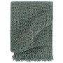 Manta de algodón verde oscuro 220x250 cm de , Mantas - Ref: Foro24-133760, Precio: 64,96 €, Descuento: %