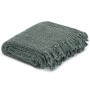 Manta de algodón verde oscuro 220x250 cm de , Mantas - Ref: Foro24-133760, Precio: 64,96 €, Descuento: %