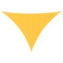 Triangular sail shade in yellow Oxford fabric, 4x5x5 m. by , Umbrellas - Ref: Foro24-135619, Price: 33,90 €, Discount: %