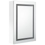 Badezimmerschrank mit hellem weißen LED-Spiegel 50x13x70 cm. von vidaXL, Badezimmerwaschtische - Ref: Foro24-326494, Preis: 1...