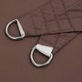 Triangular brown Oxford fabric sail shade 3x3x4.24 m by , Umbrellas - Ref: Foro24-135832, Price: 21,27 €, Discount: %