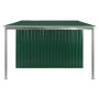 Cobertizo jardín puertas correderas acero verde 386x205x178 cm de , Cobertizos - Ref: Foro24-144029, Precio: 772,02 €