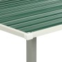 Cobertizo jardín puertas correderas acero verde 386x205x178 cm de , Cobertizos - Ref: Foro24-144029, Precio: 772,02 €, Descue...