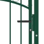 Gartentor mit grünem Stahlbogen oben 100x100 cm. von , Gartentore - Ref: Foro24-146363, Preis: 157,65 €, Rabatt: %