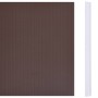 Panel de valla de PVC marrón 35x0,19 m de , Paneles de vallas - Ref: Foro24-147861, Precio: 34,82 €, Descuento: %
