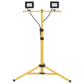 LED spotlight with tripod 2x20 W cold white by , Spotlights and reflectors - Ref: Foro24-149659, Price: 60,68 €, Discount: %