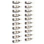 Wandflaschenhalter für 10 Flaschen, 2 Stück, Metall, weiß. von , Weinregale - Ref: Foro24-340906, Preis: 79,75 €, Rabatt: %
