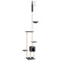 Floor-to-ceiling dark gray cat scratching tree 258.5-284.5 cm by , Cat furniture - Ref: Foro24-171719, Price: 63,36 €, Discou...