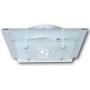 Lámpara de techo de vidrio, cristal cuadrado 1 x E27 de , Apliques de techo - Ref: Foro24-240542, Precio: 23,38 €, Descuento: %