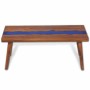 Mesa de centro de resina de teca 100x50x40 cm de , Mesas de centro - Ref: Foro24-245067, Precio: 285,03 €, Descuento: %