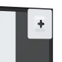 Square black iron wall mirror 30x30 cm by , Mirrors - Ref: Foro24-358632, Price: 37,20 €, Discount: %