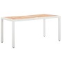 Gartenmöbel-Set, 7-teilig, aus weißem Kunst-Rattan. von , Gartensets - Ref: Foro24-45997, Preis: 824,86 €, Rabatt: %