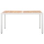 Gartenmöbel-Set, 7-teilig, aus weißem Kunst-Rattan. von , Gartensets - Ref: Foro24-45997, Preis: 824,86 €, Rabatt: %