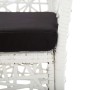 Gartenmöbel-Set, 7-teilig, aus weißem Kunst-Rattan. von , Gartensets - Ref: Foro24-45997, Preis: 824,86 €, Rabatt: %