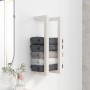Solid white pine wood towel rack 23x18x60 cm by , Towel racks - Ref: Foro24-822393, Price: 21,05 €, Discount: %