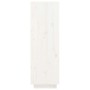 Mueble zapatero de madera maciza de pino blanco 30x34x105 cm de , Zapateros y organizadores de calzado - Ref: Foro24-813556, ...