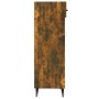 Schuhschrank aus geräucherter Eichen-Sperrholz 30x35x105 cm. von , Schuhregale und Schuhorganisatoren - Ref: Foro24-817564, P...