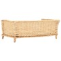Dog basket with natural willow cushion 90x54x35 cm by , Beds for dogs - Ref: Foro24-170775, Price: 128,72 €, Discount: %