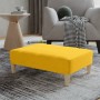 Gelbes Stoff-Fußstütze 78x56x32 cm von , Osmanen - Ref: Foro24-337807, Preis: 81,63 €, Rabatt: %