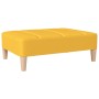 Gelbes Stoff-Fußstütze 78x56x32 cm von , Osmanen - Ref: Foro24-337807, Preis: 81,63 €, Rabatt: %