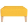 Gelbes Stoff-Fußstütze 78x56x32 cm von , Osmanen - Ref: Foro24-337807, Preis: 81,63 €, Rabatt: %