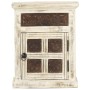 Massiver Nachttisch aus weißem Mangoholz 40x30x50 cm von , Nachttische - Ref: Foro24-285896, Preis: 109,38 €, Rabatt: %