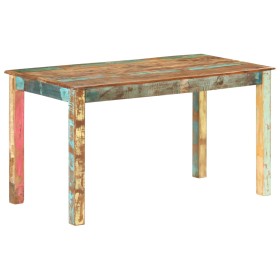 Massiver Esstisch aus recyceltem Holz 140x70x76 cm von , Küchen- und Esstische - Ref: Foro24-285930, Preis: 207,79 €, Rabatt: %
